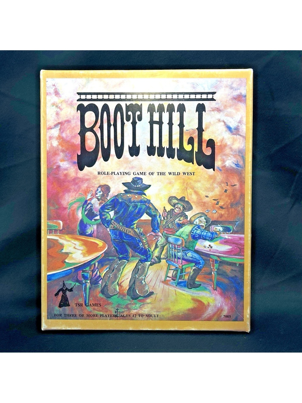 TSR 1979 Boot Hill Role Playing Game of the Wild West New Open Box Sealed Dice